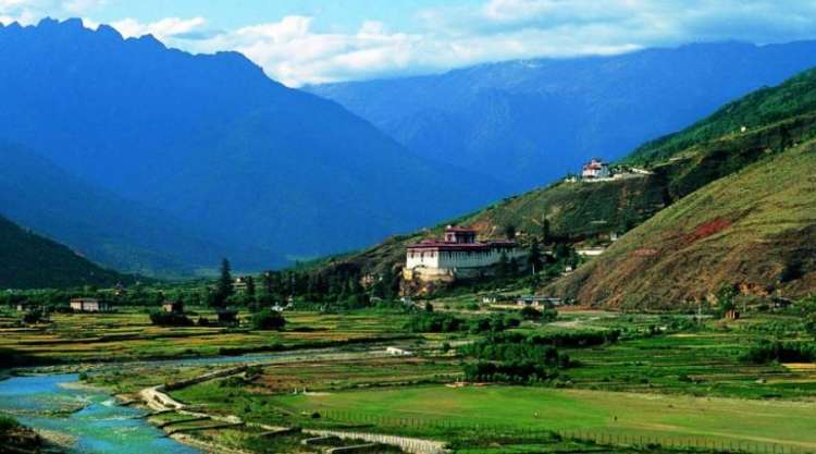 Bhutan paesaggio